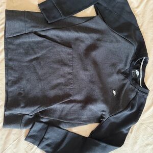 Nike Charcoal and Black Pullover